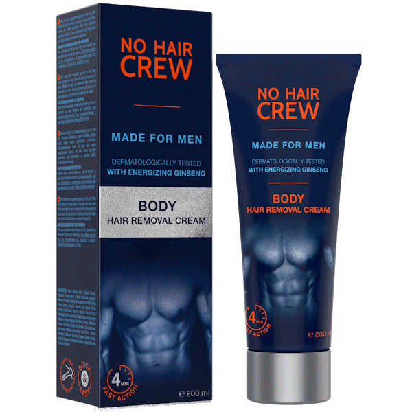 Depilačný krém BODY krabička a tuba 200ml